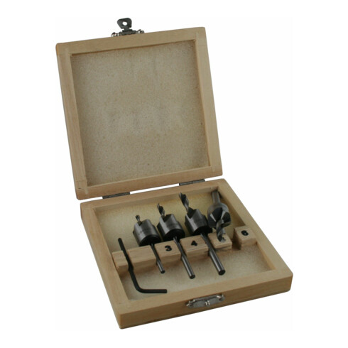 EDESSÖ AS550 SP set de fraises en acier 4 pièces diamètre 3/4/5/6