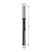 Edessö Fresa per scanalature con rompitruciolo WS- (acciaio per utensili), Z=2, rotazione oraria, ø16, GL170, S13-1