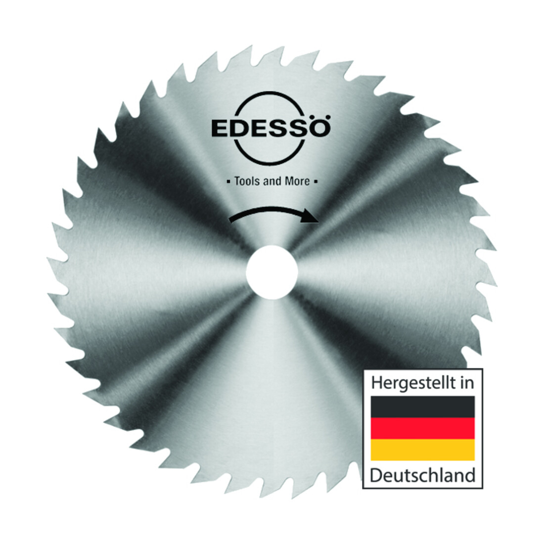 Edessö Lama per sega circolare da costruzione in acciaio massiccio VS / forma del dente A - KV spessore medio, VS/CV 400x2,2x30 Z=56 KV-A