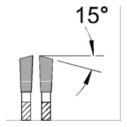EDESSÖ Lame de scie circulaire avec peu de dents, HW 250x3,0/2,0x30 Z=36 W-4