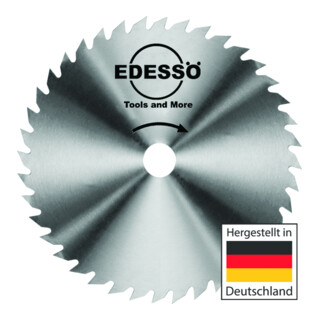 EDESSÖ Lame de scie circulaire de construction VS en acier massif CR / forme de dent A - KV extra forte, VS/CR 315x1,8x30 Z=56 KV-A