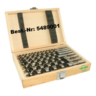 EDESSÖ SB5 SP set de mèches de tarière en acier 8 pièces