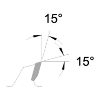 Lame de scie circulaire EDESSÖ SILVER ARROW HAUTE PERFORMANCE Coupes fines de précision W Multi-dent, W40 degrés