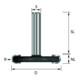 Edessö Fresa circolare concava HW- (HM), Z=2, ø38,1 NL6,35, GL40 S8 W R3,18-1