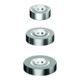 Edessö Fresa per battute HW- (HM) con set di cuscinetti a sfera (4pz.), Z=2, fondo a sfere, ø34,9 NL12,7, GL53 S12-4