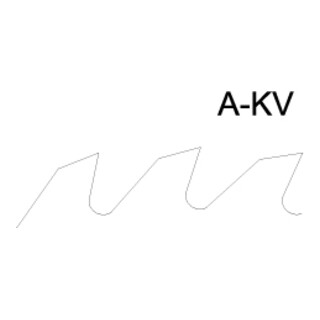 Edessö Lama per sega circolare in acciaio massiccio VS, forma del dente A - KV spessore normale