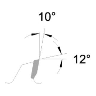Lame de scie circulaire portative EDESSÖ à grosses dents, HW