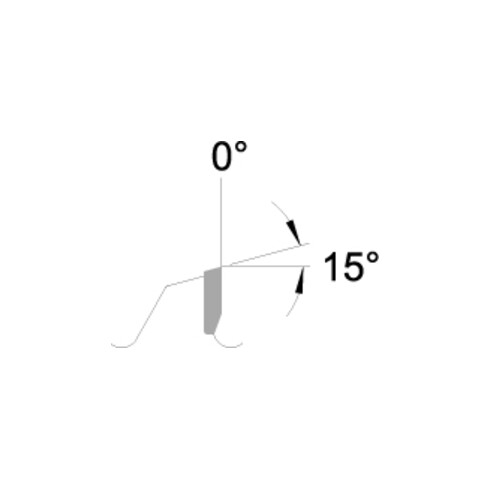 EDESSÖ Handcirkelzaagblad Universeel voor hout en metaal, HW 180x2,8/2,2x20 Z=48 TF