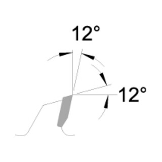 EDESSÖ Handkreissägeblatt Vielzahn, HW
