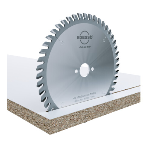 EDESSÖ Handkreissägeblatt Vielzahn, HW 190x2,8/1,8x16 Z=56 W