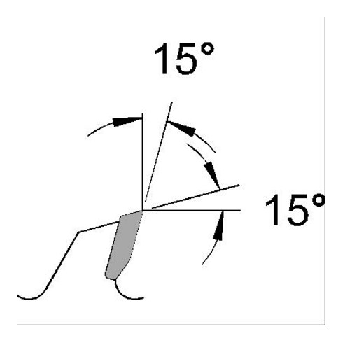 EDESSÖ Handkreissägeblatt Wenigzahn, HW 150x2,6/1,6x16 Z=20 W