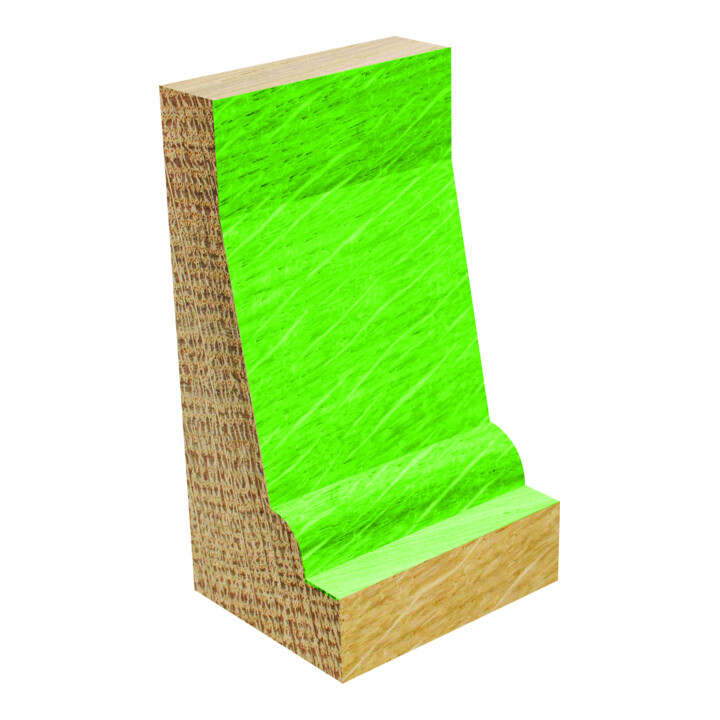 EDESSÖ HW- (HM) afplatfrees verticaal 12 graden, Z=2, diameter 31,8 NL41,3, GL81 S12 W12 graden