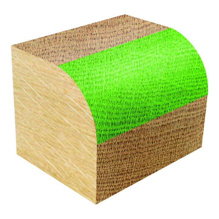 EDESSÖ HW- (HM) afrondfrees, Z=2, kogellager bodem, diameter 32,7 NL16, GL56 S8 W R10
