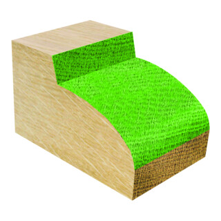 EDESSÖ HW- (HM) Formfräser A, Z=2, Kugellager unten