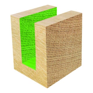 EDESSÖ HW- (HM) groeffrees XL, lange snijkantlengte, Z=2