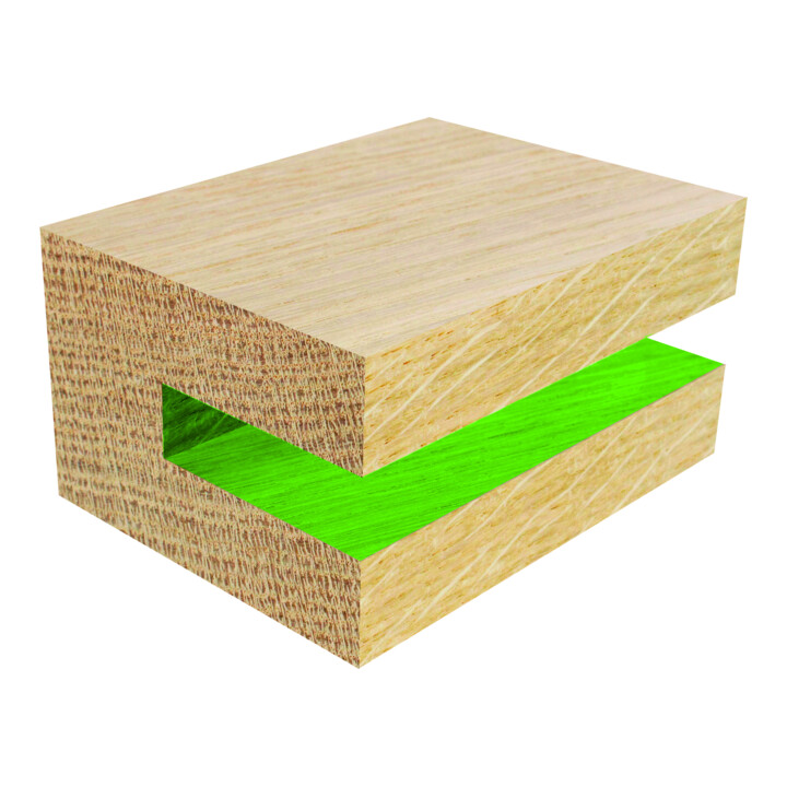 EDESSÖ HW- (HM) Scheibenfräser, Z=3