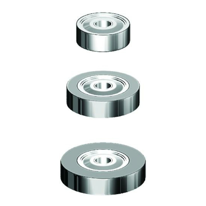 EDESSÖ HW- (HM) sponningfrees met kogellagergarnituur (4 stuks), Z=2, kogellager bodem, diameter 34,9 NL12,7, GL53 S12