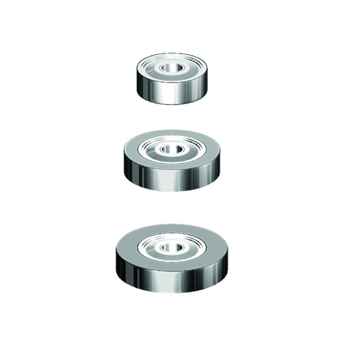 EDESSÖ HW- (HM) sponningfrees met kogellagergarnituur (4 stuks), Z=2, kogellager bodem, diameter 34,9 NL12,7, GL53 S12