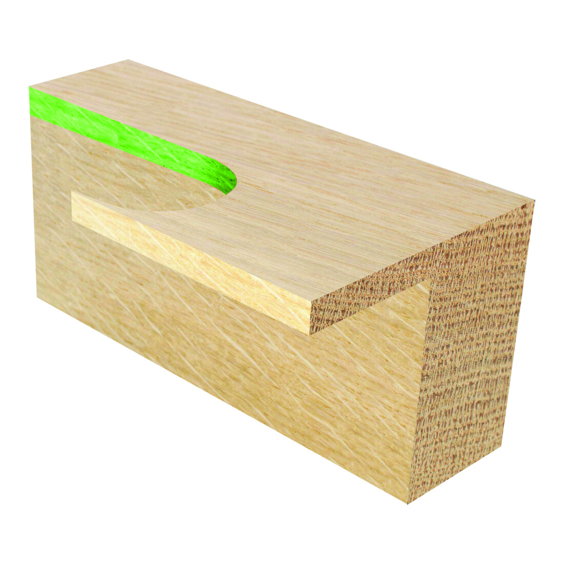 EDESSÖ HW- (HM) Wendeplatten-Bündigfräser, Z=2, Kugellager unten