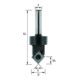 EDESSÖ HW- (HM) Wendeplatten-V-Nutfräser, Z=1, Durchmesser 17 NL8,3, GL63 S8 W90 Grad-1