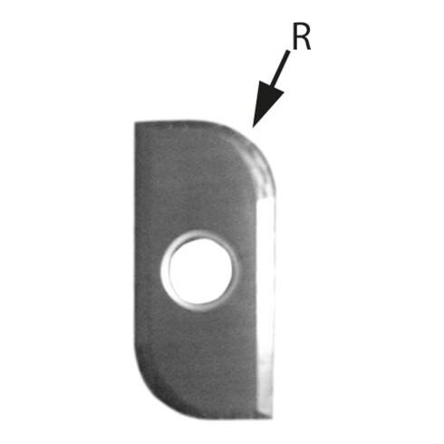 EDESSÖ HW Wendemesser R= 8 mm passend zu EDESSÖ 131700808