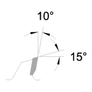 EDESSÖ Kreissägeblatt Präzision Trennschnitt UW, HW