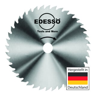 EDESSÖ Vollstahl VS Bau-Kreissägeblatt CR / Zahnform A - KV extra Stark, VS/CR 315x1,8x30 Z=56 KV-A