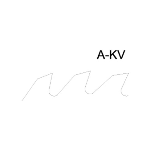 EDESSÖ Vollstahl VS Bau-Kreissägeblatt CV / Zahnform A - KV normale Stärke, VS/CV 700x3,2x30 Z=56 KV-A