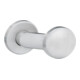edi Bouton OT 1052/1620 rond, sur rosace anodisé argenté-1