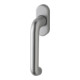 edi DK-Fenstergriff Janus 1013/1000 mit ovaler Rosette,VK7x35 Edelstahl matt-1
