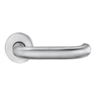 edi HT-Drücker-Halbgarnitur Riva 2103/5200 rd.,VK10 Edelstahl, matt
