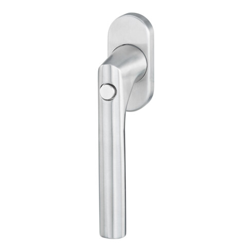 edi Poignée de fenêtre avec bouton-poussoir, Janus1010/5000 Standard, 7/35 Acier inoxydable