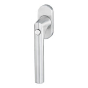 edi Poignée de fenêtre avec bouton-poussoir, Janus1010/5000 Standard, 7/35 Acier inoxydable