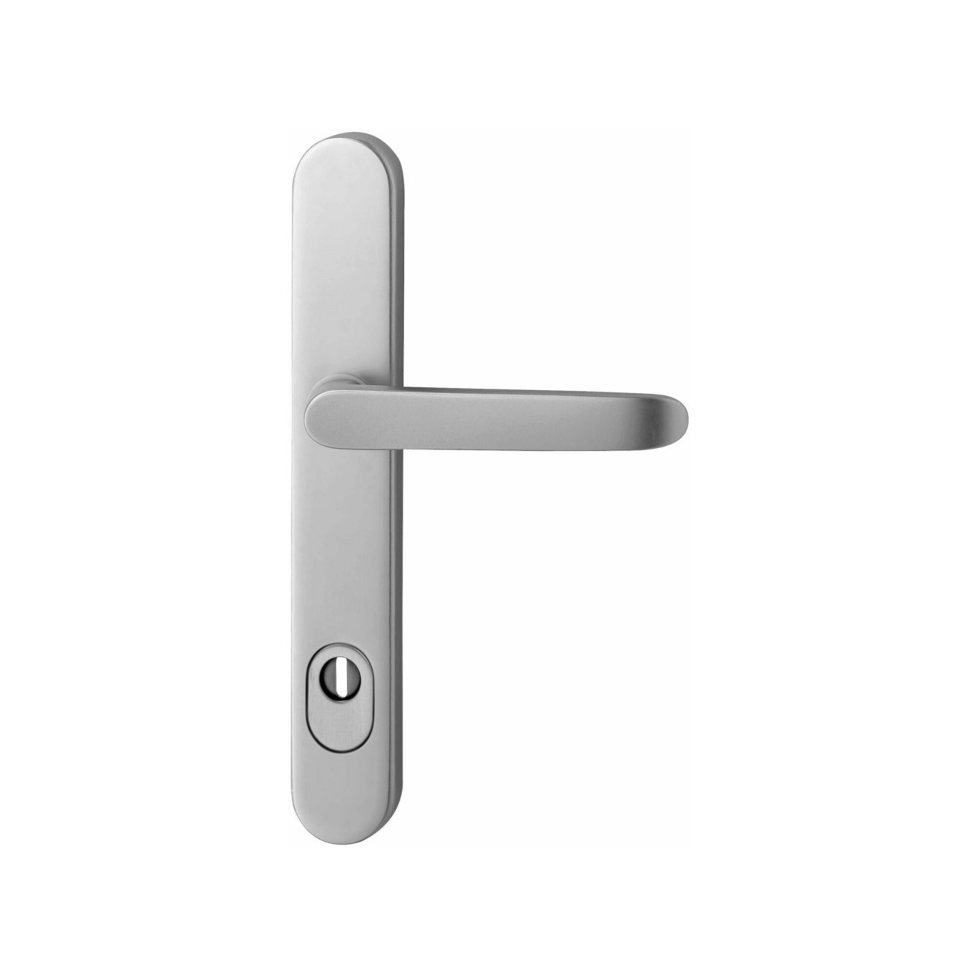 edi PT-Schutz-Drückergarnitur Kronos 2005/9045 Langschild,PZ,E92 naturfarbig ; Dieckmann