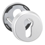 edi Rosace de protection pour clé 6533, PZ perforée RH12 inox mat