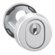 edi Rosace de protection pour clé 7256, cylindre profil percé, RH15 ALU, anodisé EV1-1