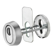edi Rosace de protection pour clé 7456, PZ percée RH15 acier inox mat