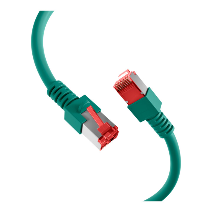 EFB Câble de raccordement Cat.6 2xRJ45 S/FTP EC6000 15m vert