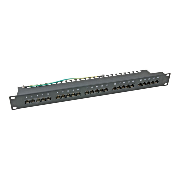 EFB-Elektronik 19"ISDN Patch-Panel 25 Port ungeschirmt 37588.1