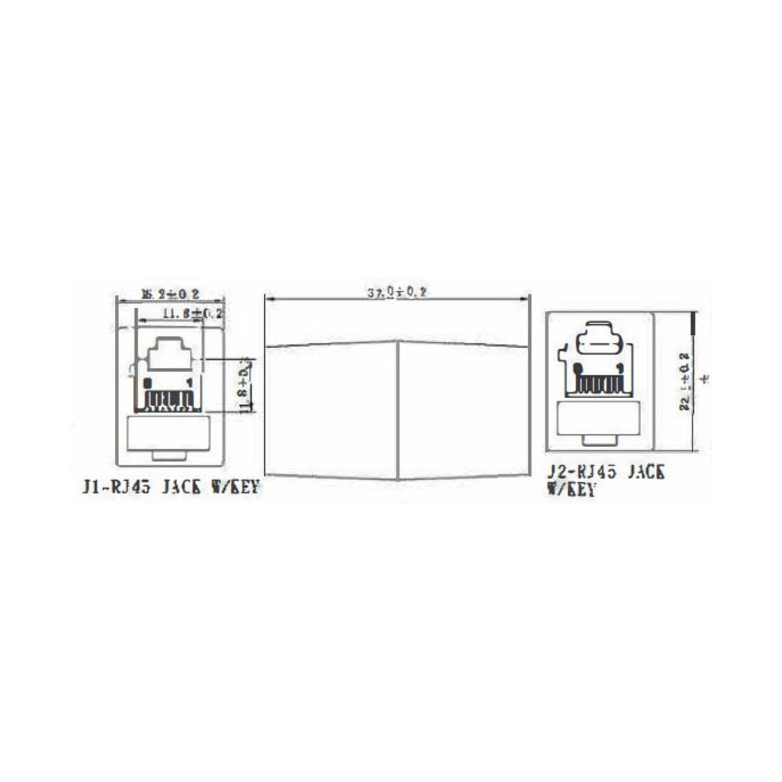 EFB-Elektronik Accouplement modulaire 1:1 commuté 37507.1