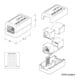 EFB-Elektronik Accouplement modulaire 1:1 RJ45 Cat.5E 37529.1