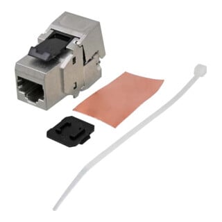 EFB-Elektronik Boîtier en fonte sous pression RJ45 Keystone Cat.6A E-20070
