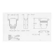 EFB-Elektronik Boîtier tout métal D-SUB pour 15 broches 29431.1-5