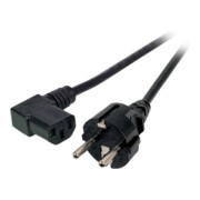 EFB-Elektronik Câble d'alimentation 5,0 m noir avec fiche de protection/prise froide EK534.5-1
