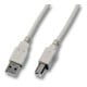 EFB-Elektronik Câble de connexion USB A vers B 1,8 m vert USB2.0 K5255.1,8