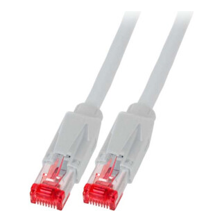 EFB-Elektronik Câble de raccordement Cat.6A 2xHRS TM21 1m gris k8051.1m