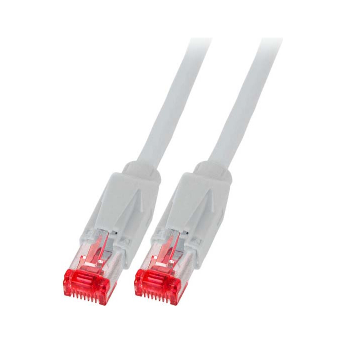 EFB-Elektronik Câble de raccordement Cat.6A 2xHRS TM21 1m gris k8051.1m