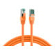 EFB-Elektronik Câble de raccordement Cat.6A S/FTP RJ45 EC6000A 2 m or