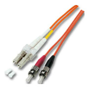 EFB-Elektronik Câble fibre optique duplex 2m 2xLC/2xST 50/125 O0321.2-1