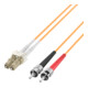 EFB-Elektronik Câble fibre optique duplex 2m 2xLC/2xST 50/125 O0321.2
